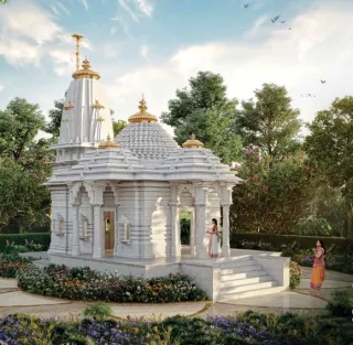 Crescent Nexus Amenities - Jain Temple