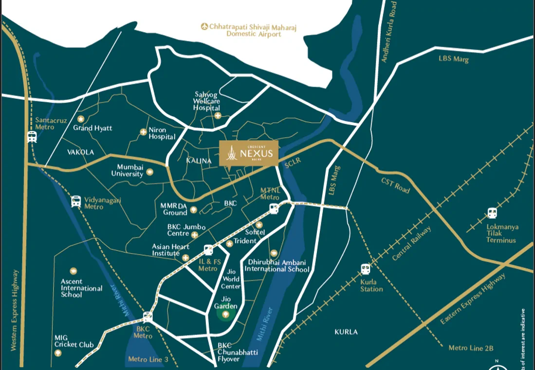 Location Plan of Crescent Nexus